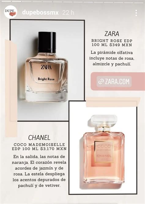 coco chanel mademoiselle zara dupe